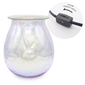 Quemador de Aromas Eléctrico de Cerámica y Vidrio 3D y Calentador de Velas, Hecho a Mano, Ecológico, Decoración para el Hogar, Aromaterapia, Luz Nocturna - Product Image 5