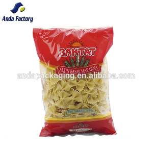 מחיר המפעל עיצוב מותאם אישית מזון כיתה אריזה מקרוני ספגטי אטריות פסטה פלסטיק סרט אריזה - Product Image 4