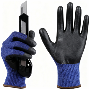 Guantes de Trabajo Weston P35218 al por Mayor, Recubiertos de <span class=keywords><strong>PU</strong></span>, Ultraligeros, Resistentes a Cortes, Nivel de Corte A3 TDM C, Pantalla Táctil, Buen Agarre - Product Image 1