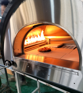 High Quality BIG Stainless Steel Iron <strong>Pizza</strong> <strong>Oven</strong> with Trolley <strong>for</strong> Outdoor <strong>Garden</strong> Use Gas - Product Image 5