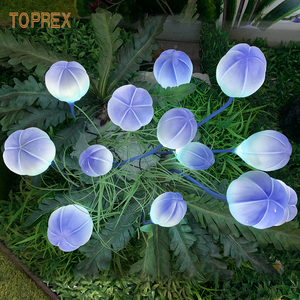 Pour Toprexdecor LED lumières fruits magiques fleurs lumineuses éclairage décoratif pour extérieur noël Fiesta <span class=keywords><strong>fibre</strong></span> de verre résine magique - Product Image 3