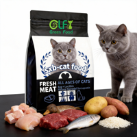 Nourriture pour chats Sxb - Haute teneur en protéines, viande de poulet, sans céréales, faible teneur en sodium