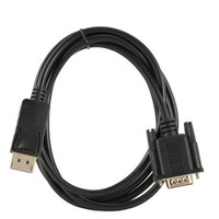 Cable DP a VGA de 1.8m 1080P Full HD: Adaptador Convertidor DisplayPort a VGA para Monitor de Computadora Industrial y Proyectos de Ingeniería
