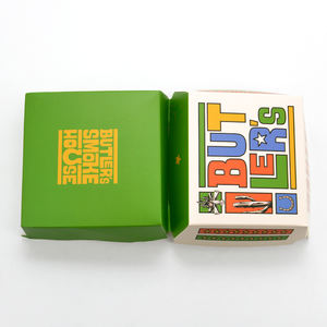 Emballage de restauration rapide OEM personnalisé, boîte de burger <span class=keywords><strong>mini</strong></span> bagasse blanche imprimée cmjn - Product Image 5