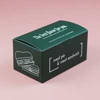 Vente en gros Boîte d'emballage jetable de qualité alimentaire Emballage des sandwichs Boîte à saisir et à emporter