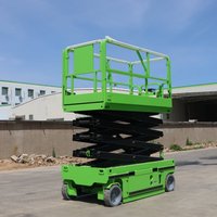 Travail aérien 4m 6m 8m 10m 14m Table élévatrice à ciseaux automotrice électrique mobile alimentée par batterie