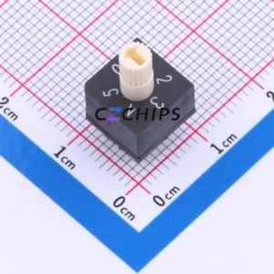 QSR-06 Rotary Encoder Through hole Component (THT),10x10mm Switch - Product Image 1