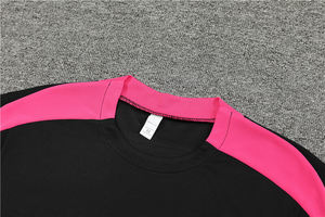 ชุดฟุตบอลฤดูร้อน ชุดฝึกซ้อมแขนสั้น เสื้อเจอร์ซีย์ 24/25 ผ้าโพลีเอสเตอร์ระบายอากาศ แห้งเร็ว คอกลม ยูนิเซ็กซ์ - Product Image 3