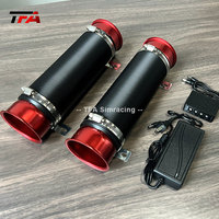 Penjualan Terlaris Kit Kipas Simulator Balap yang Dapat Disesuaikan dari Pabrik, Selang Udara Aluminium yang Dapat Diperpanjang, Mensimulasikan Kecepatan Angin Berdasarkan Kecepatan Mobil