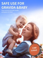 Haute qualité personnalisé Portable Mini huile essentielle voiture désodorisant diffuseur de parfum sans eau parfum plâtre diffuseur d'arôme