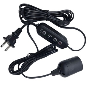 Cable de alimentación de EE. UU. 110-220V con interruptor de temporización de atenuación E26 portalámparas interruptor cable de alimentación para bombillas LED - Product Image 1