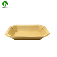 Harvest New Design YN Tray Serie - Duurzame, milieuvriendelijke, voedselveilige kraftpapieren vleesbakjes voor voedselverpakkingen