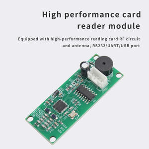 Module de lecteur RFID Mini intégré 13.56Mhz M1 S50 NFC IC RS232 Module de lecteur de carte USB intelligent sans contact - Product Image 4