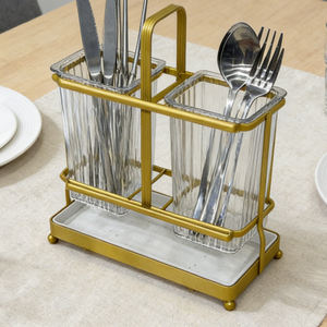 Support mural multifonctionnel pour couverts, porte-cuillères, <span class=keywords><strong>petite</strong></span> boîte à ustensiles pour couverts et vaisselle - Product Image 2