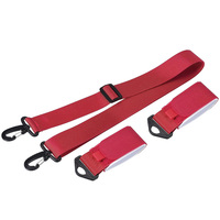Sangle de transport multifonctionnelle en nylon pour skis et bottes de ski, réglable, avec logo personnalisé
