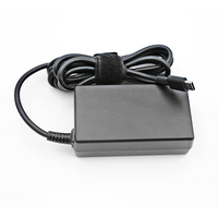 Chargeur universel USB Type C pour ordinateur portable 65W 20V 3.25A, adaptateur d'alimentation QC3.0, DC, fabriqué en ABS, compatible avec HP, chargeur universel AC