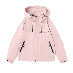 Chaqueta Deportiva para <span class=keywords><strong>Mujer</strong></span>, Impermeable, Ligera, Cortavientos, con Capucha, para Senderismo y <span class=keywords><strong>Montaña</strong></span> - Product Image 3