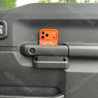Boîte de rangement pour poignée de porte avant MKD Offroad pour Suzuki Jimny JB74 JC74 2019-2024, organisateur d'intérieur