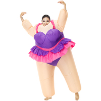 Costume de mascotte gonflable amusant pour Halloween, Diwali, la remise des diplômes et les fêtes de Noël, avec polyester 190T