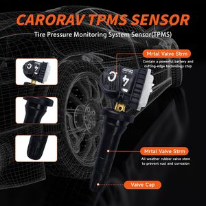 เซ็นเซอร์วัดแรงดันลมยาง ATURMC TPMS 433MHz แบบภายนอก ใช้ได้กับรถยนต์ทั่วไป - Product Image 6