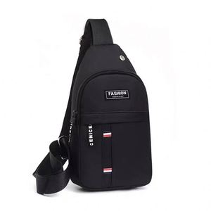 Nueva Bolsa Deportiva para Hombre, Ligera, Bandolera, de Hombro, Duradera, con Múltiples Bolsillos, para Viaje, Negra - Product Image 3