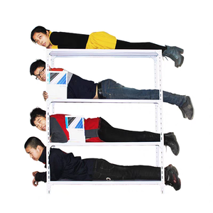 رفوف مستودعات عالية الجودة للتخزين الصناعي، نظام رفوف معدنية متينة للبيع بالجملة - Product Image 4