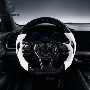 Volant en cuir chauffant en fibre de carbone avec écran LED personnalisé pour Nissan Altima Teana 2019 2020 2021 2022 2023 2024 - Product Image 5