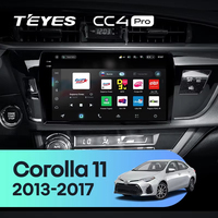 TEYES CC4 PRO para Toyota Corolla 11 Edición Medio Oriente LHD RHD 2013-2017 CarPlay Android Auto 2DIN