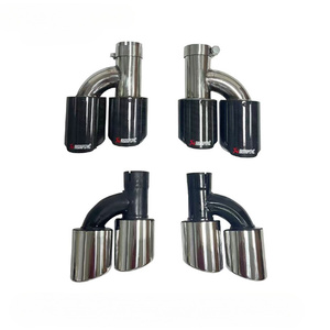 Veidt Apto para <span class=keywords><strong>Audi</strong></span> <span class=keywords><strong>A4</strong></span> S4 20-25, Difusor Trasero, Modelo B9.5 Modificado Cabur con Luces, Difusor Trasero de Cuatro Salidas - Product Image 5