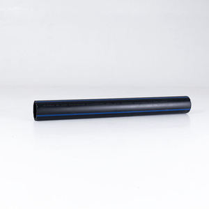 Tuyaux d'irrigation agricoles en PEHD extrudés, résistants à la chaleur, noirs, perforés, de 4 pouces, avec manchon de drainage - Product Image 3