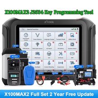 XTOOL X100MAX2 Kit Complet J2534 Programmeur de Clés Automobile pour Toutes Clés Perdues Outil de Serrurier Automobile avec KC510 KC501 KS1 SK1 Plus M822
