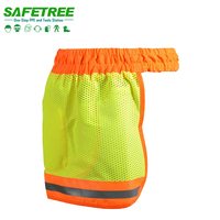 Couvre-casque jaune élastique Couvre-casque pour casque