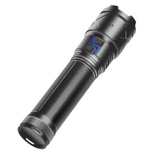 <b>Flashlight</b> Led <b>Rechargeable</b> Aluminum Alloy Zoomable Dimmer Outdoor Type C Charging - Product Image 1