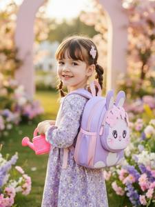 MS Bug Home 2025 Sac d'école en néoprène pour fille, dessin animé mignon, nouveau sac à dos élégant pour filles de 3 à 5 ans, sac à dos en polyester pour enfants - Product Image 4