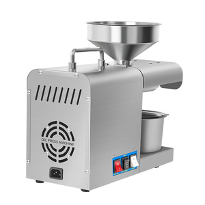 Presse à huile automatique en acier inoxydable de qualité alimentaire pour la cuisine domestique et l'extraction d'huile à petite échelle commerciale - Product Image 4