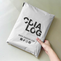 Buste Postali Adesive Resistenti allo Strappo con Maniglia per Abbigliamento, Buste Colorate in Polietilene Compostabile a Base Vegetale