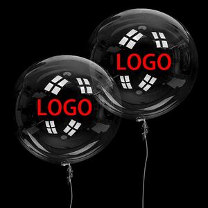 ลูกโป่ง Bobo โปร่งใส PVC รูปหัวใจทรงกลมพิมพ์โลโก้ตามสั่ง - Product Image 4