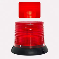 Neue 12V 24V Amber Blau Rot LED Warnblinkleuchte 6000K Notfall-Verkehrs-Stroboskoplicht Scheinwerfer