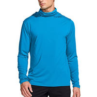 Vente en gros de chemise de pêche à capuche pour hommes en plein air personnalisé séchage rapide respirant Upf50 protection solaire maillot de pêche conception Logo
