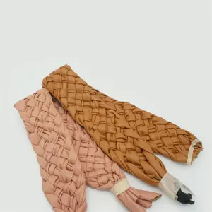 High Quality Custom Wholesale women pumps fly knit shoe upper ladies sandal upper fly knit mesh upper