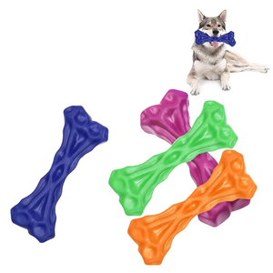 Juguete Masticable de Goma Extra Resistente para Mascotas, en Forma de Hueso, para Perros Mordedores Agresivos - Product Image 1