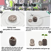 Disques de sol de Coco/Coco/Coco/Coco/graines compressées
