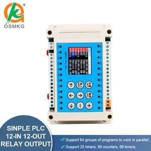 Oshangming Plc Programming <strong>Controller</strong> 12 Input 12 Relay Output PLC Time Relay for Industry Control - Product Image 3