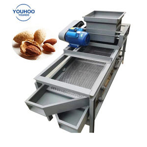 Ligne de production d'amandes en gros machine de séparation de noyau de brise-coquille d'amande - Product Image 2