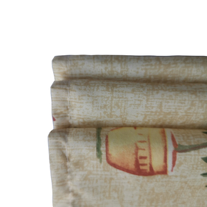 Thanh Lịch 3 Mảnh Polyester Rèm Nhà Bếp Thiết Lập Ô Liu Chi Nhánh Nồi In Rèm Cửa Sổ Với Cổ Điển Thiết Kế Trang Trí Cho Nhà Bếp - Product Image 4