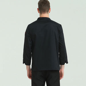 カスタムロゴレストランシェフ服工場卸売キッチン制服男性と女性一般的なシェフ制服 - Product Image 5