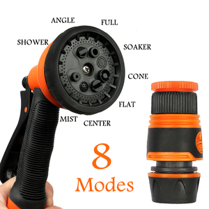 Enrouleur de <span class=keywords><strong>tuyau</strong></span> d'<span class=keywords><strong>arrosage</strong></span> automatique en PVC pour jardin, fixation murale, coque en plastique ABS, pour l'<span class=keywords><strong>arrosage</strong></span> du jardin et le lavage de voiture, avec pistolet pulvérisateur 8 modes - Product Image 6