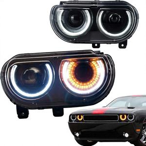 ไฟหน้า VLAND สำหรับ Challenger 2008-2014 ไฟเลี้ยวแบบ Sequential ไฟสูง/ต่ำ ด้านผู้โดยสาร 35W 12V (หลอดไฟ D2S/D2H ไม่รวมอยู่ในชุด) - Product Image 1