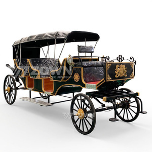 Calèche Électrique Élégante à Quatre Roues pour Visites Panoramiques Multi-places en Sites Touristiques - Product Image 1