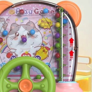 Jeu de société éducatif en plastique pour enfants : Machine à ramasser les haricots et les balles, puzzle pour 5 à 7 ans, jeu parent-enfant - Product Image 4